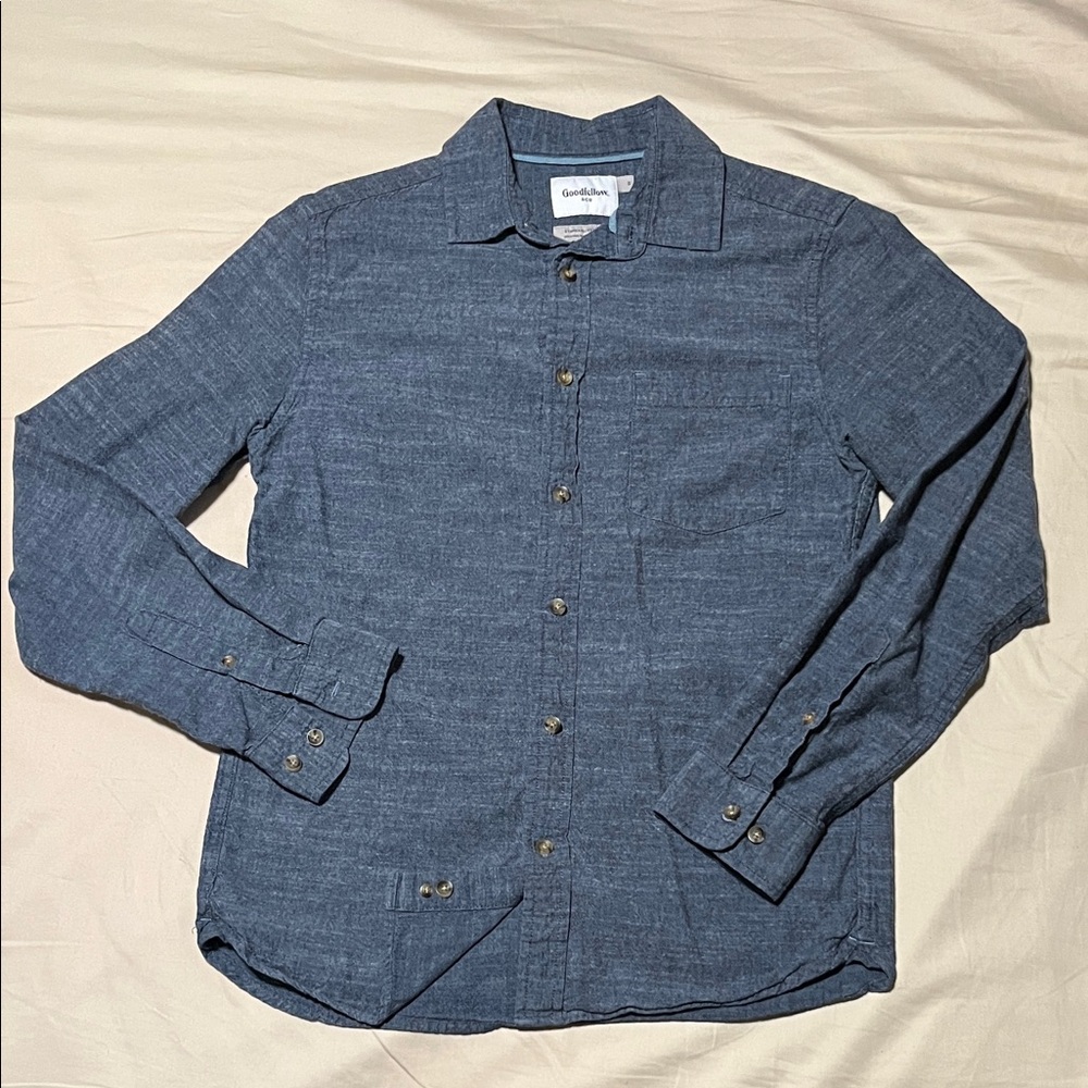 Goodfellow & Co Denim Blue Casual Shirt